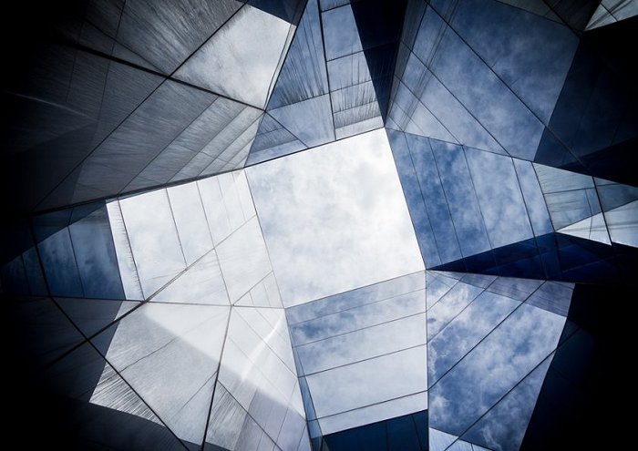 Architecture Building Geometric Glass